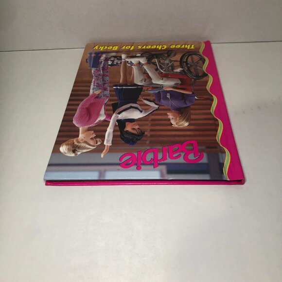 Vintage 1998 Barbie Book- Three Cheers For Becky 90's Kid's Hardcover - Picture 9 of 9